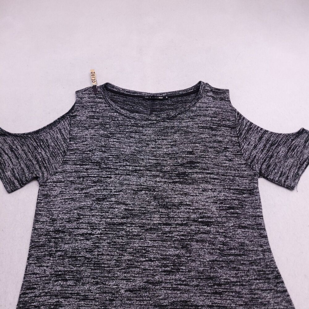 Rag & Bone Casual Short Sleeve Pullover T Shirt Womens Size Small S Black Gray